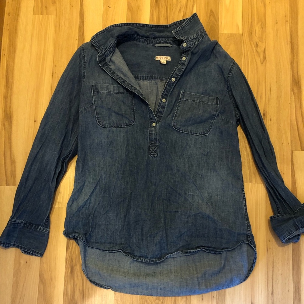 Merona chambray tunic